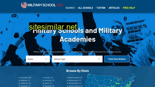 militaryschoolusa.com alternative sites