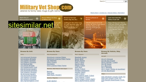 militaryvetshop.com alternative sites