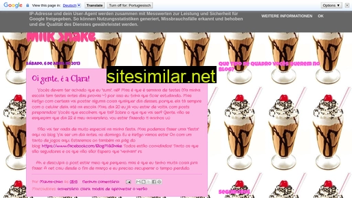 milkshake-porclara.blogspot.com alternative sites