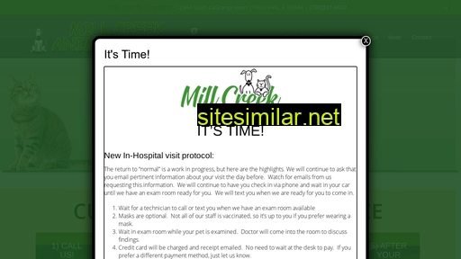 millcreekanimal.com alternative sites