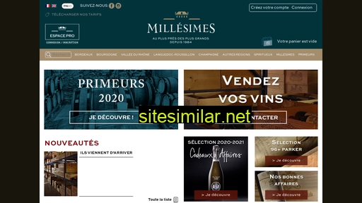 millesimes.com alternative sites