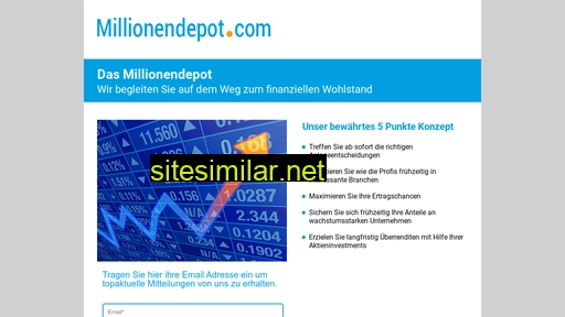 millionendepot.com alternative sites