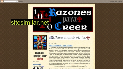 milrazonesparacreer.blogspot.com alternative sites
