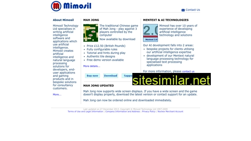 mimosil.com alternative sites
