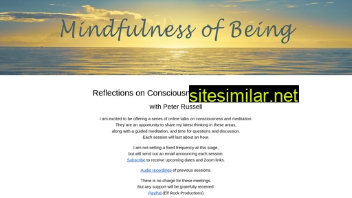 Mindfulnessofbeing similar sites