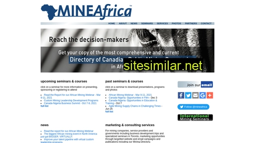 Mineafrica similar sites