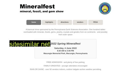mineralfest.com alternative sites