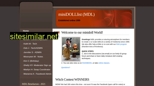 minidolllist.com alternative sites