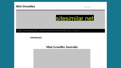 Minigroodles similar sites