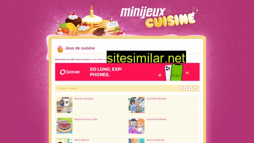 mini-jeux-cuisine.com alternative sites