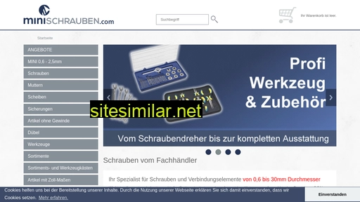 minischrauben.com alternative sites