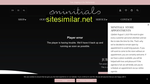 Minitials similar sites