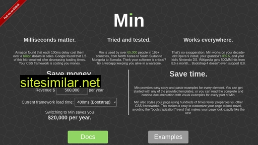 mincss.com alternative sites
