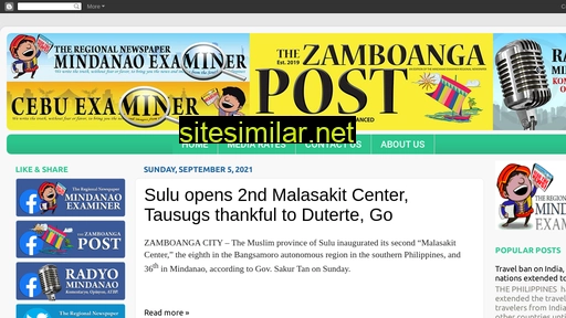 Mindanaoexaminernewspaper similar sites