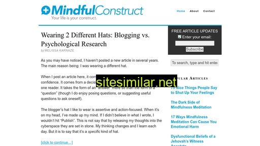 mindfulconstruct.com alternative sites