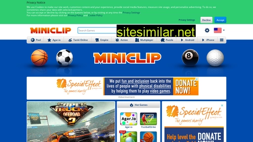 Miniclip similar sites