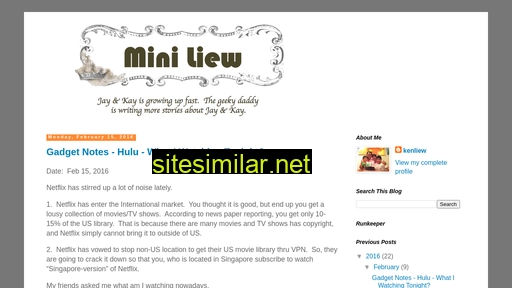miniliew.blogspot.com alternative sites