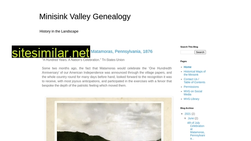 minisinkvalleygenealogy.blogspot.com alternative sites