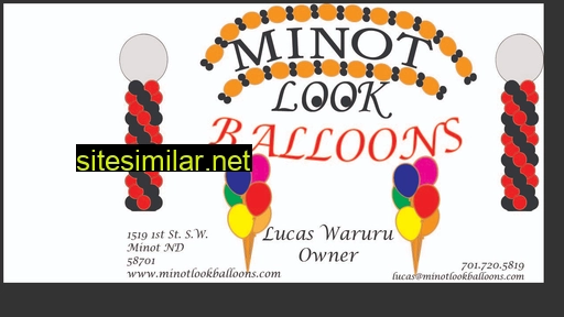 minotlookballoons.com alternative sites