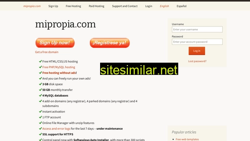 mipropia.com alternative sites
