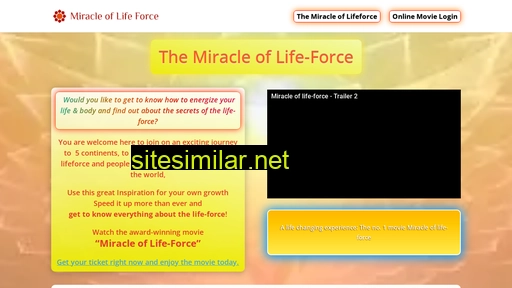 miracle-lifeforce.com alternative sites