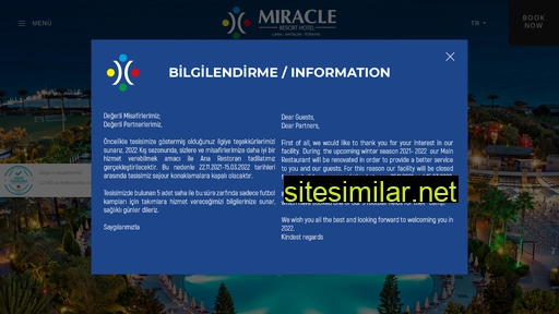 Miraclehotel similar sites