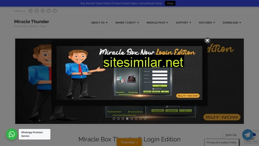miraclethunder.com alternative sites