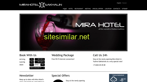 mirahotelsakhalin.com alternative sites
