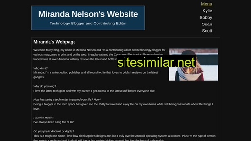 mirandanelson.com alternative sites