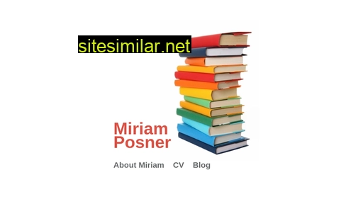 Miriamposner similar sites