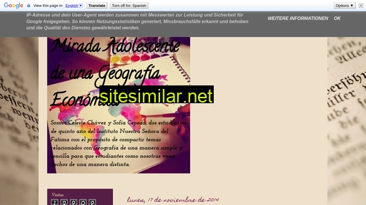 miradaadolescentegeo.blogspot.com alternative sites