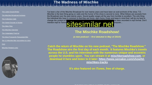mischkemadness.com alternative sites