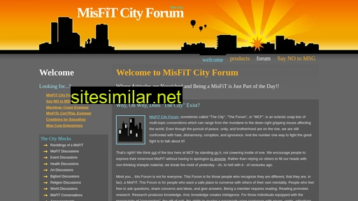 misfitcityforum.com alternative sites