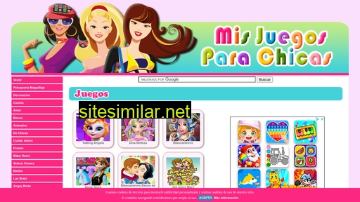 misjuegosparachicas.com alternative sites