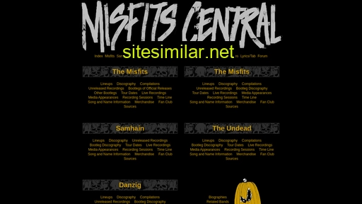 misfitscentral.com alternative sites