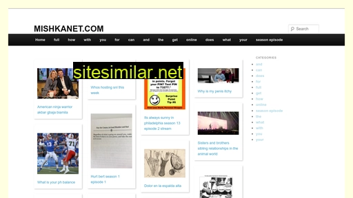 mishkanet.com alternative sites
