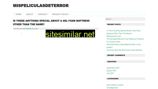 mispeliculasdeterror.com alternative sites