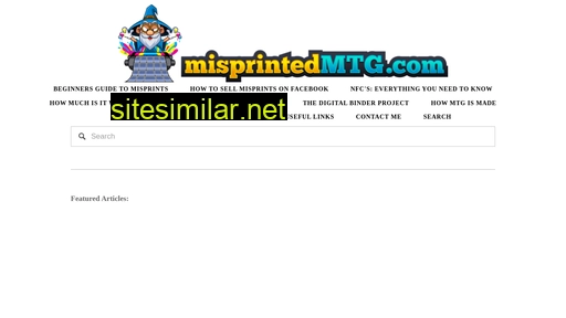 misprintedmtg.com alternative sites