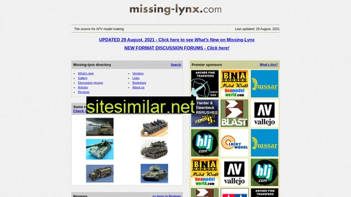 missing-lynx.com alternative sites
