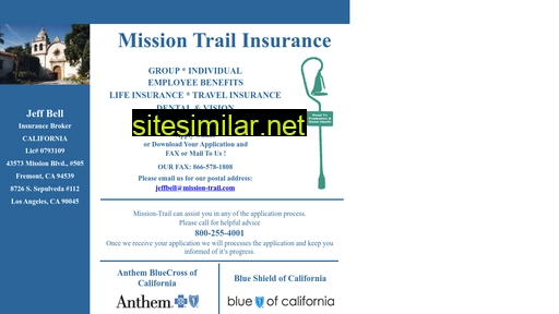 mission-trail.com alternative sites