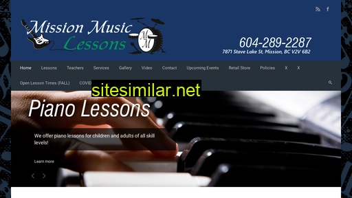 missionmusiclessons.com alternative sites