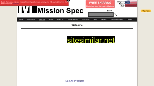 missionspec.com alternative sites