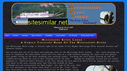 mississippiriverlodge.com alternative sites