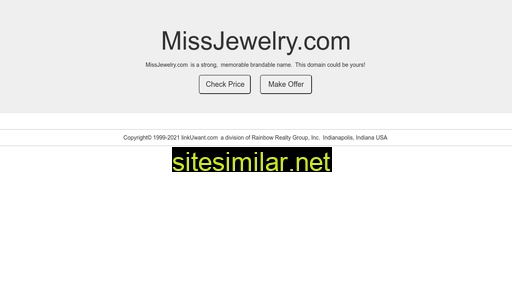 Missjewelry similar sites