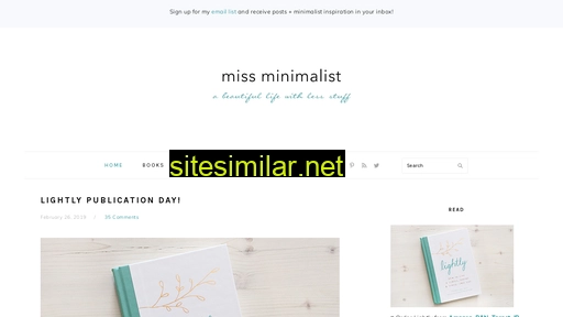 missminimalist.com alternative sites