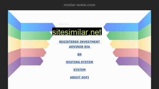 mister-www.com alternative sites