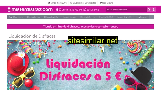 misterdisfraz.com alternative sites