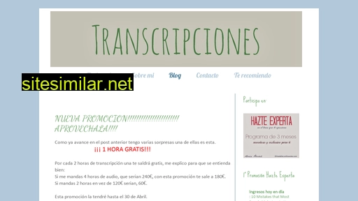 mistranscripciones.blogspot.com alternative sites
