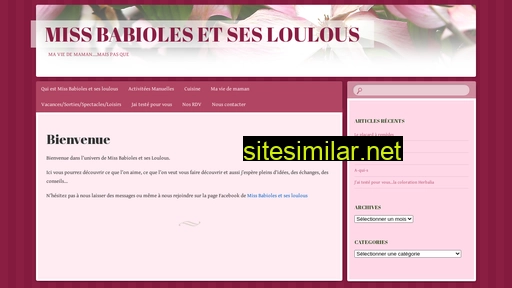 missbabiolesetsesloulous.com alternative sites