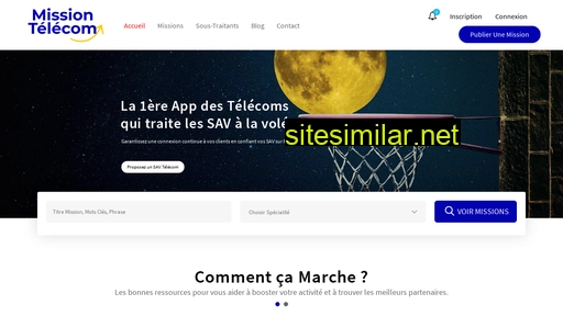 mission-telecom.com alternative sites